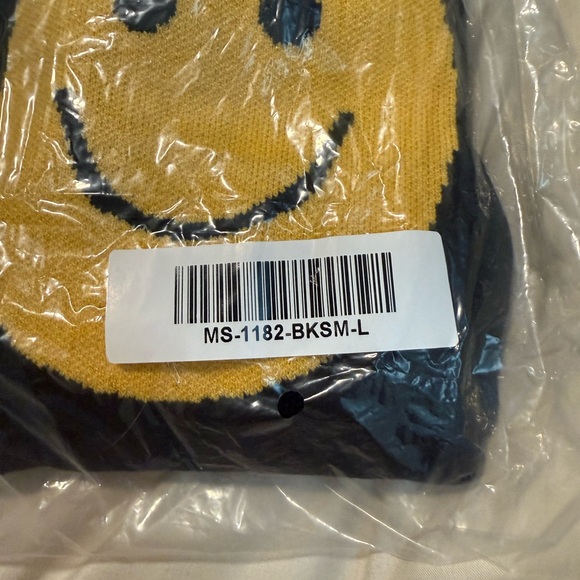 Dressed In Lala Have Fun Oversized Smile Knit - L - Picture 5 of 6